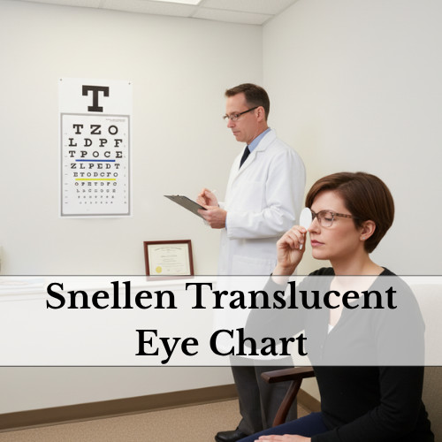 Snellen Translucent Eye Chart