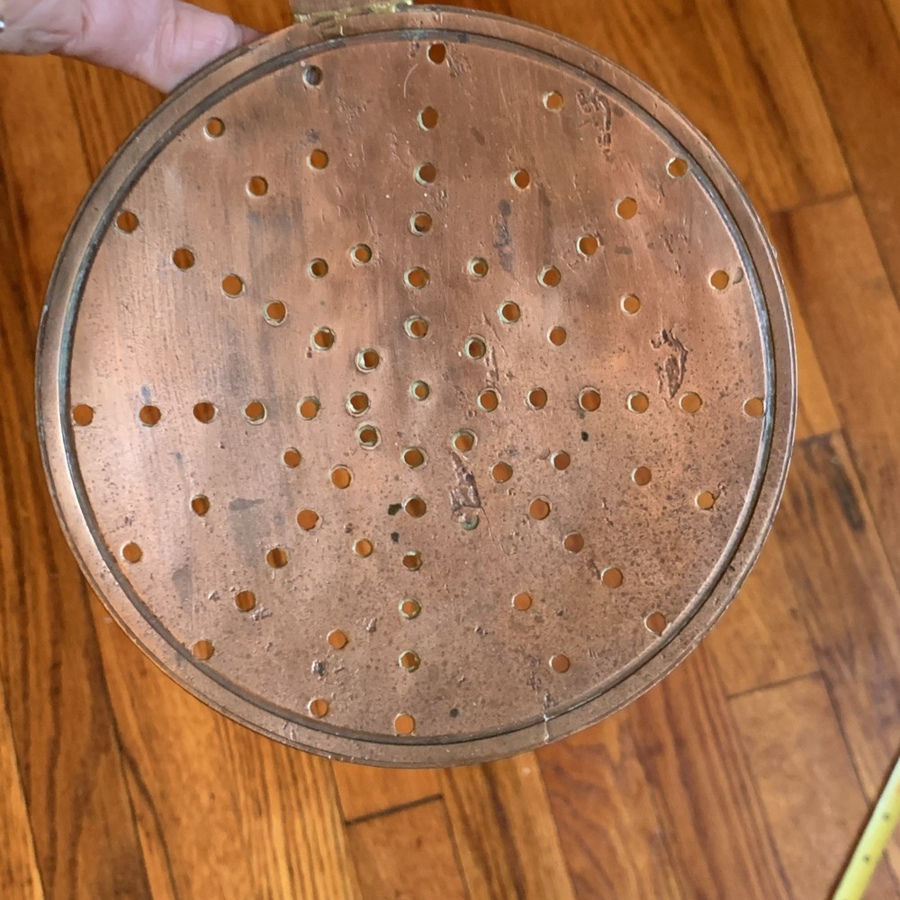 Antique large copper Ladle