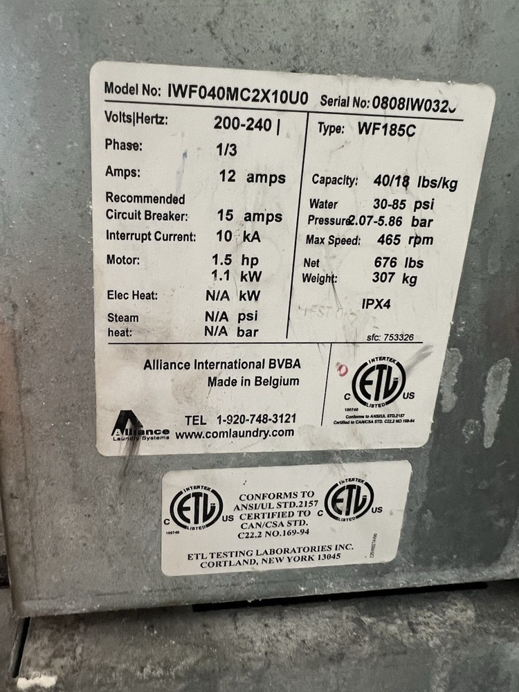 IPSO WF185C Electric Motor