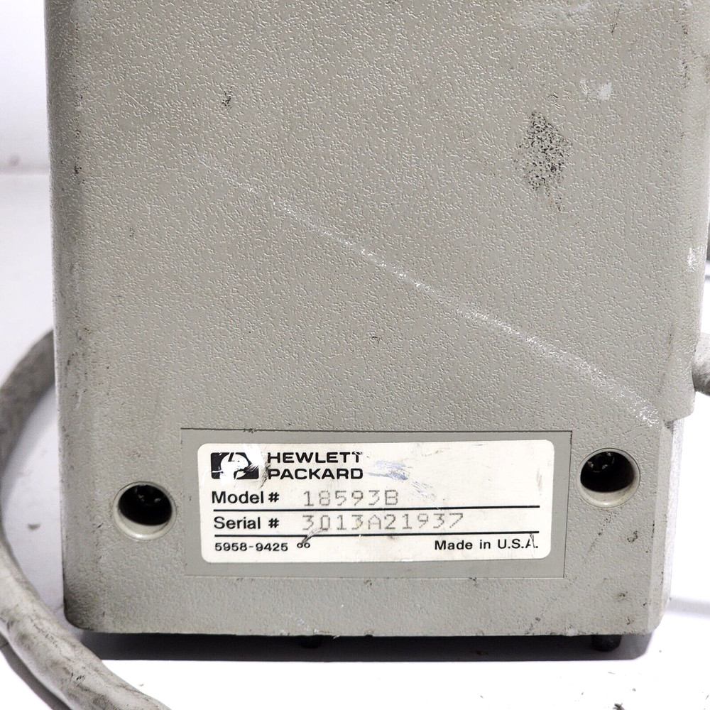 Hewlett Packard GC SFC Injector Model 18593B UNTESTED .