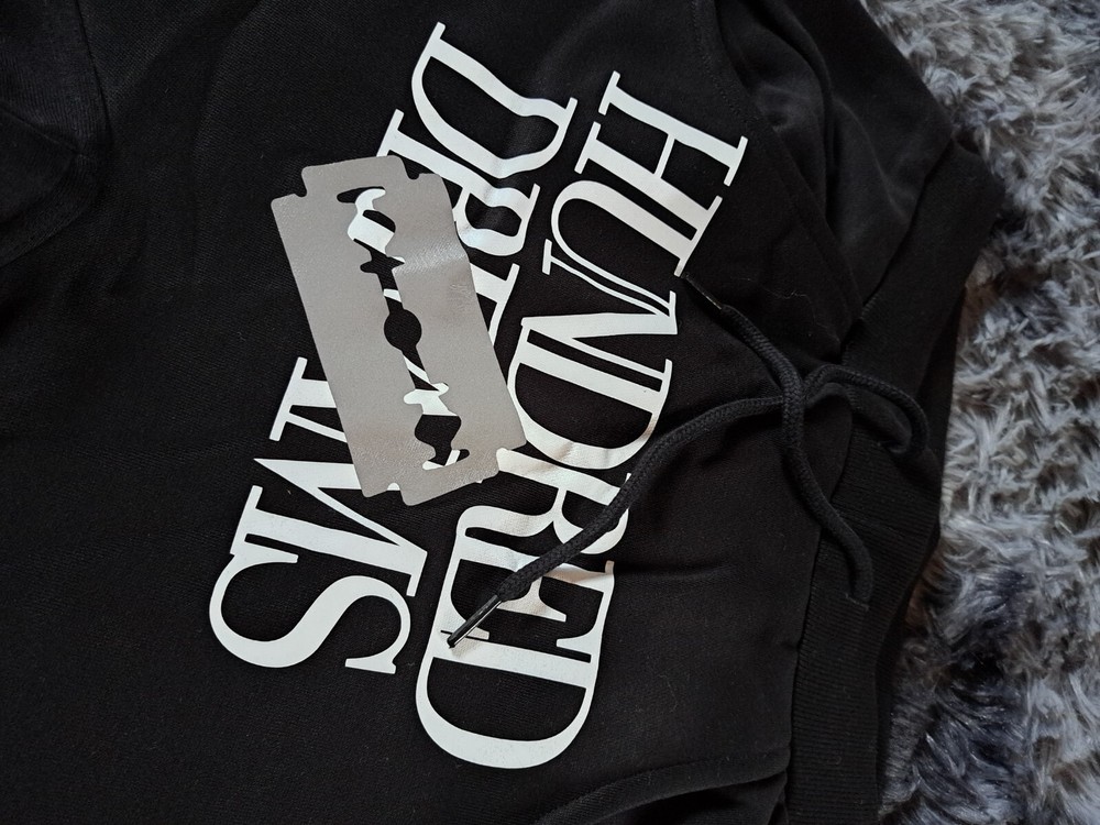 Hundred Dreams Black Drawstring Joggers Size M BNWT