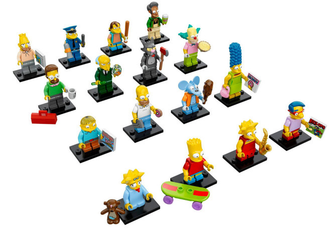 LEGO NEW SIMPSONS CHARACTERS SERIES MINIFIGS MINIFIGURES 71005 BART HOMER