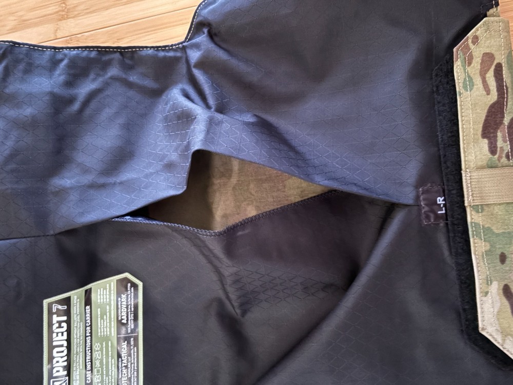 Protech PROJECT 7 AARDVARK Large Multicam Armor Carrier Webless MOLLE Firstspear