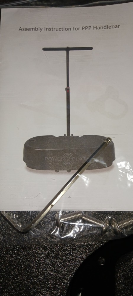 Stability Bar for Personal Power Plate Vibration Platform