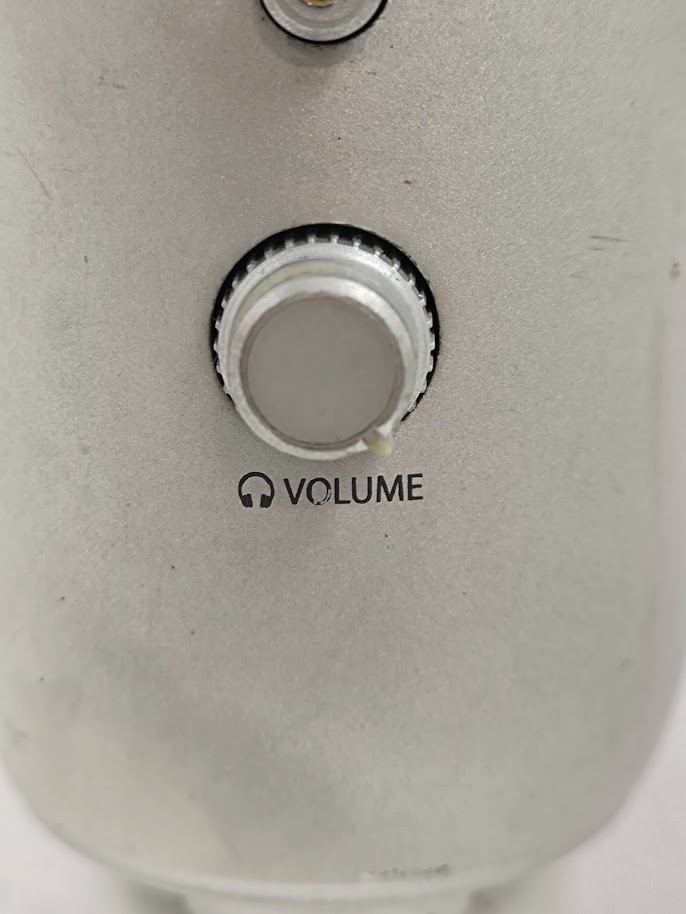 Blue Yeti Microphone Used Working Silver