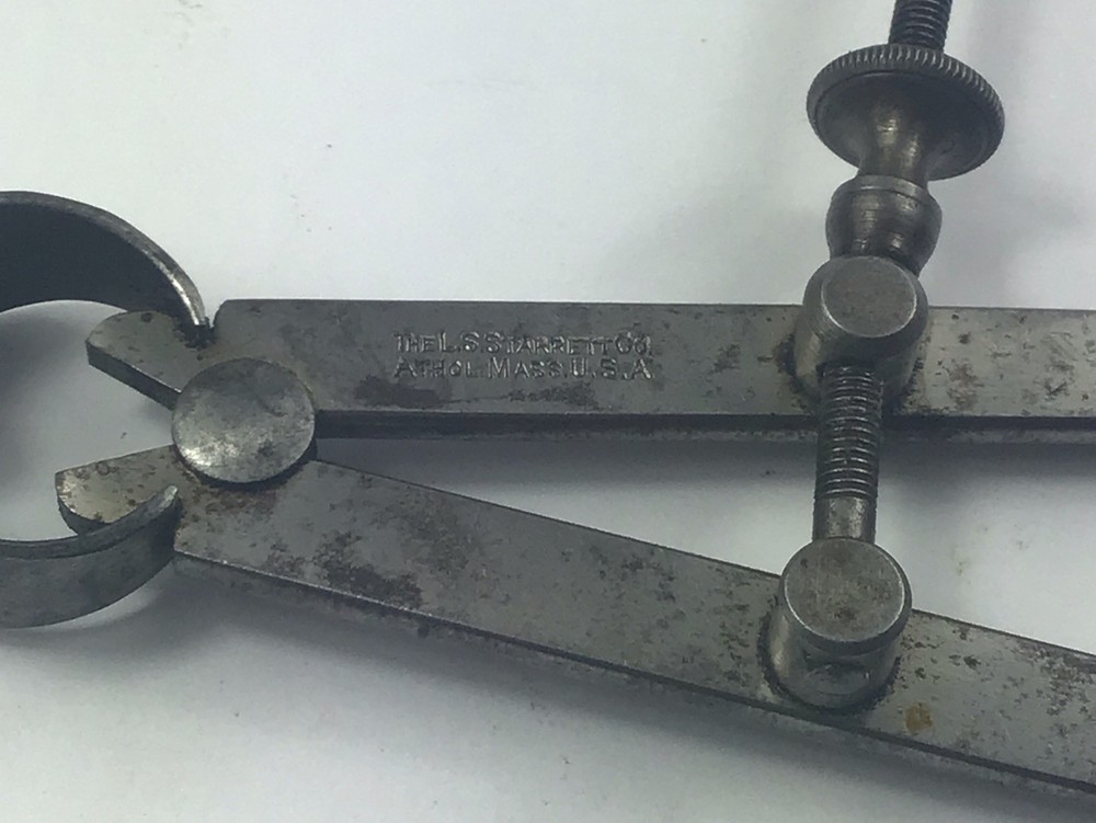 Vintage Starrett 6” Spring Divider/Calipers