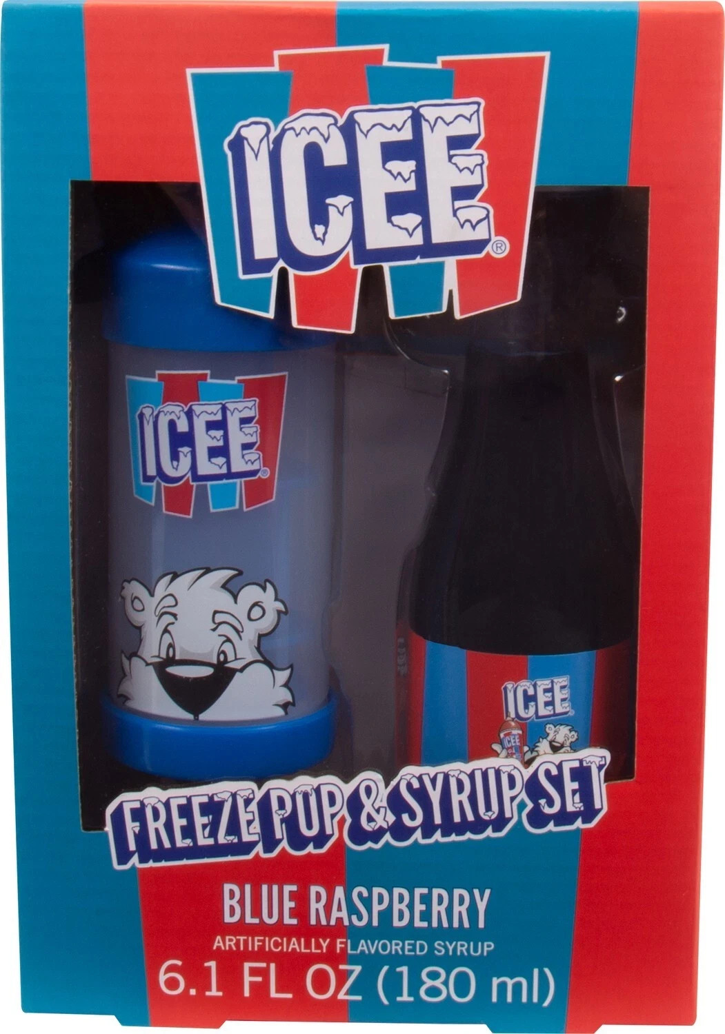 Fizz Creations ICEE Make Your Own Freeze Pop and Syrup New In Box