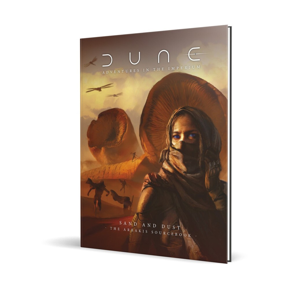 Modiphius Dune RPG Dune - Sand and Dust Arrakis Sourcebook NM