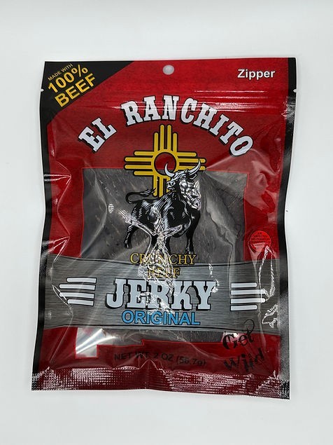 El Ranchito Crunchy  Beef Jerky – Original, 2 oz