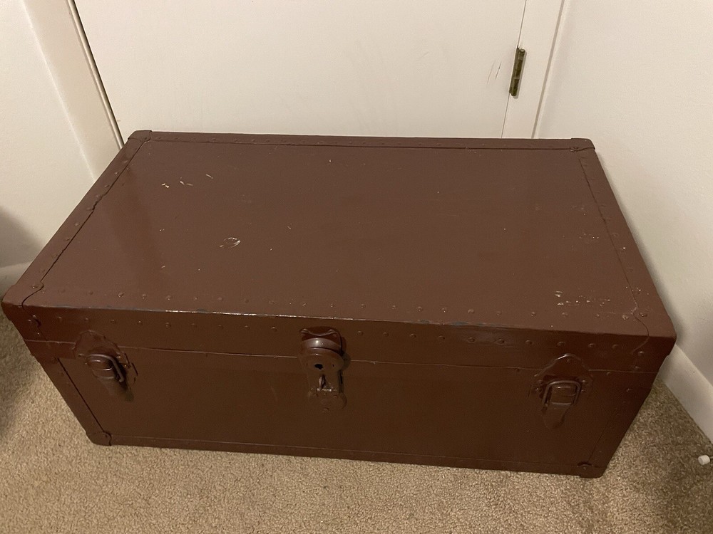 WW2 Military Footlocker