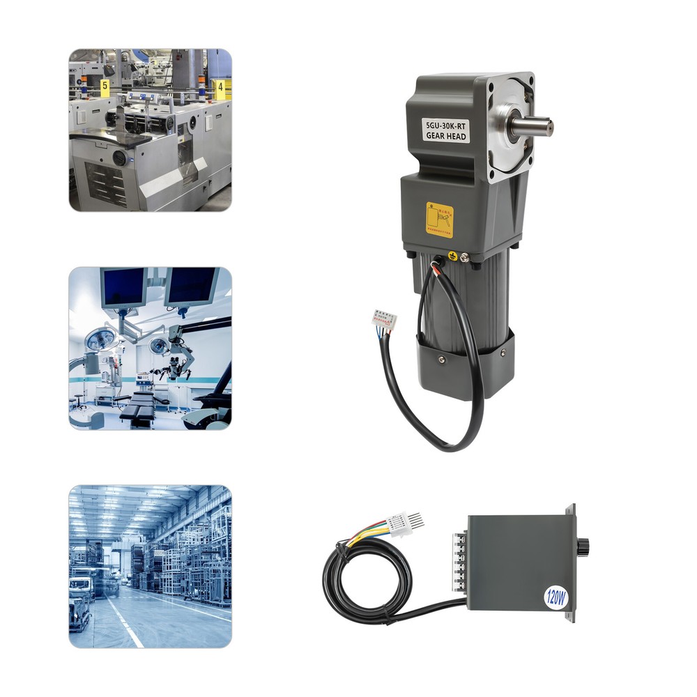 30k Electric Variable Speed Controller 90 Right Angle Output Reduction Motor