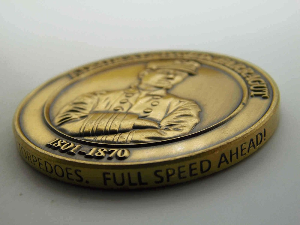 FARRAGUT TECHNICAL ANALYSIS CENTER CHALLENGE COIN