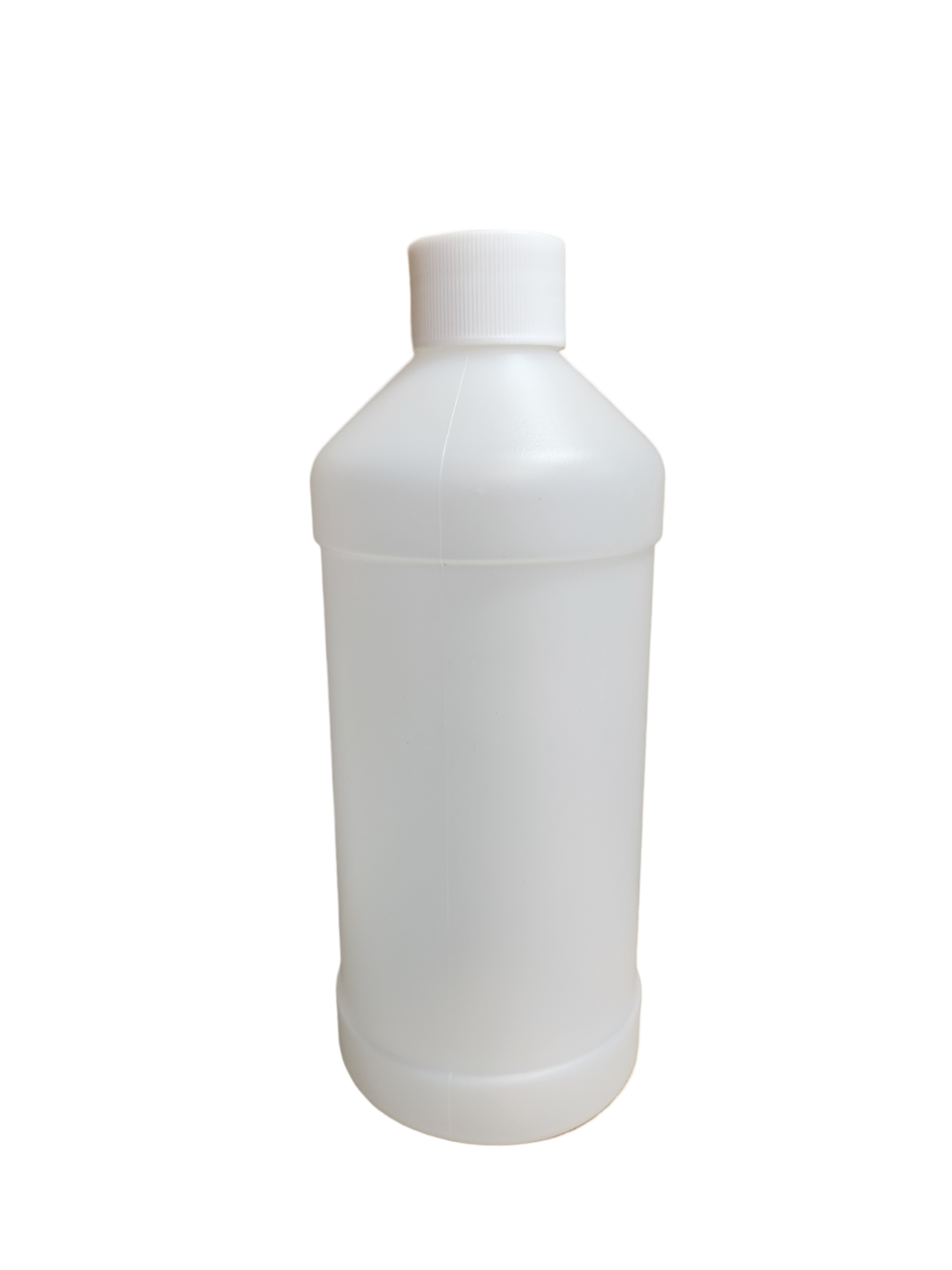 10 pack of 16 oz Plastic Modern Round HDPE Empty Bottles with Caps