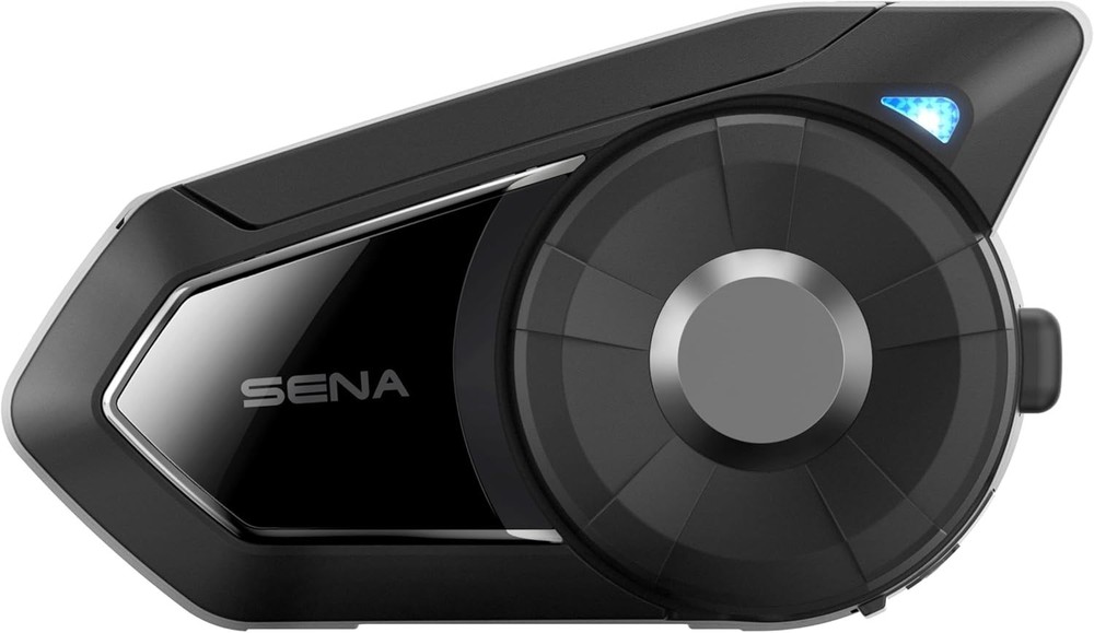 Sena 30K Motorcycle Bluetooth Headset Mesh Communication System, Black, Single