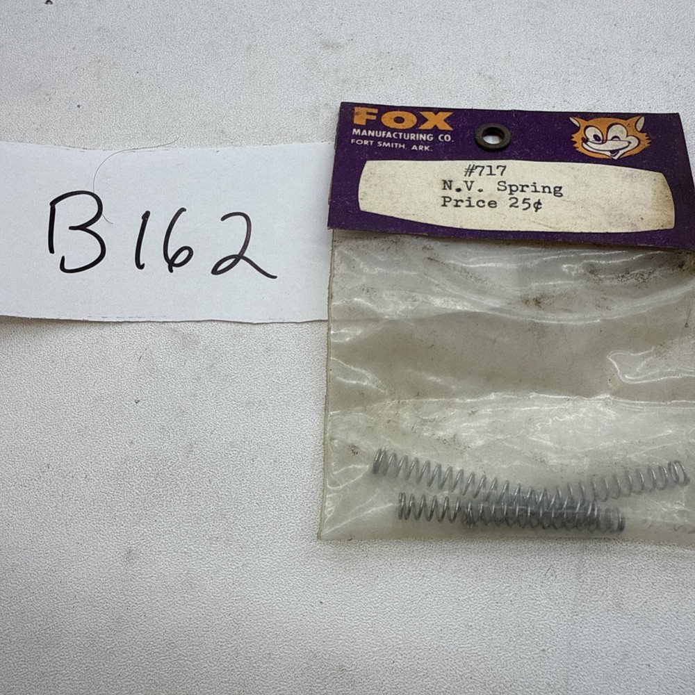 Fox Manufacturing #717 Needle Valve Spring For Model Airplane Part