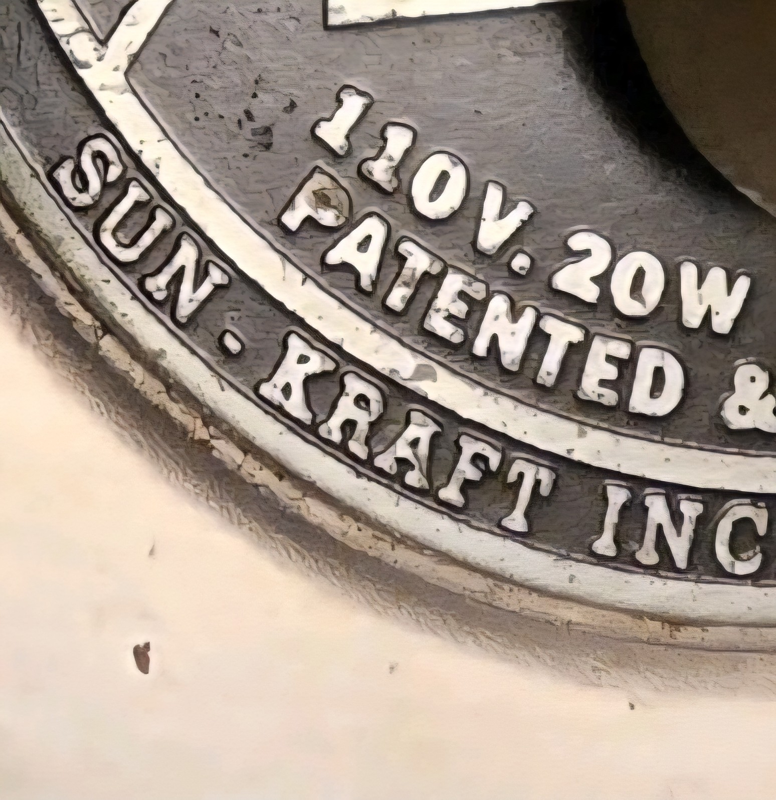 Vintage Sun-Kraft Cold Quartz Ultraviolet Therapy Lamp Model A-1 Tested Works #2