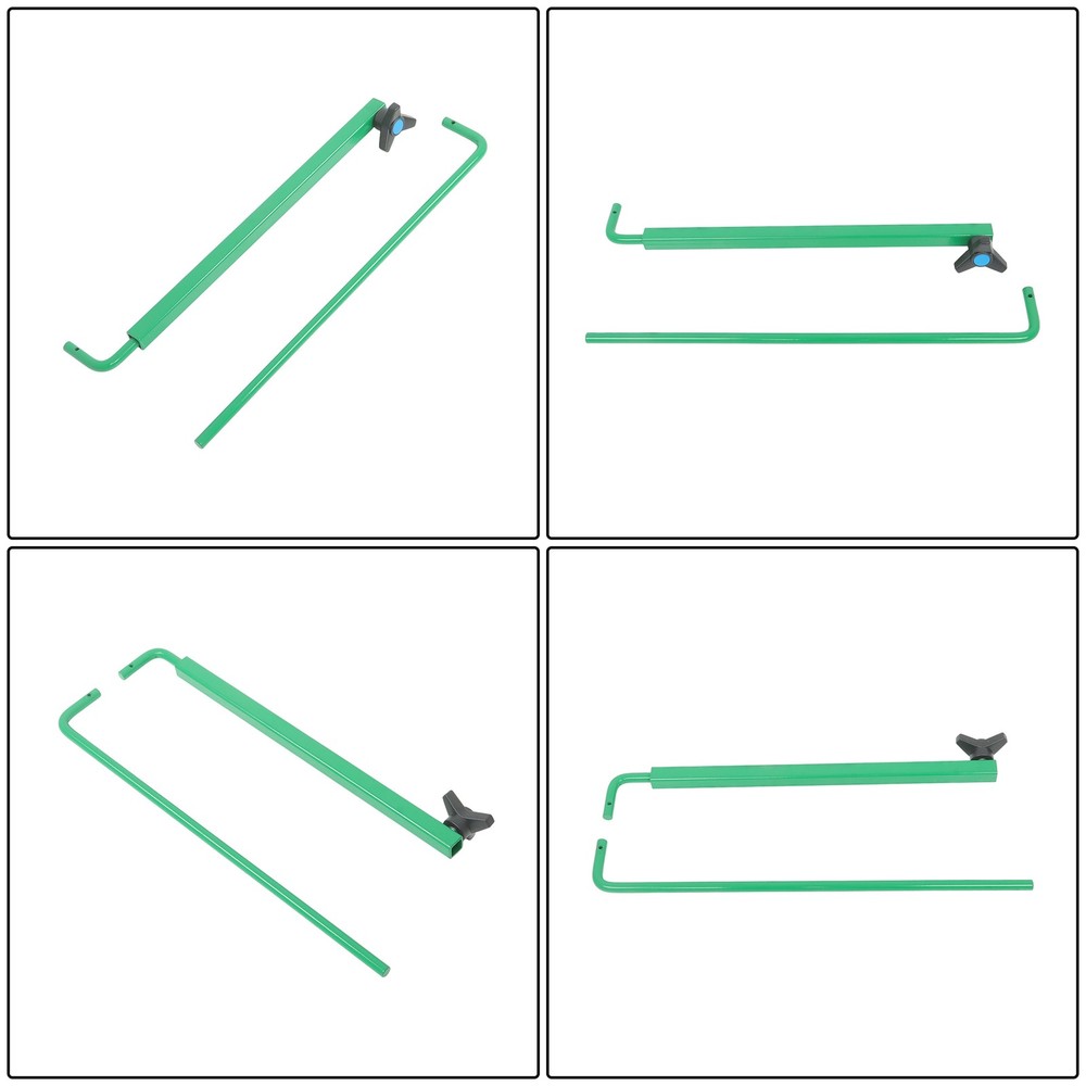 Green Easy Change Quick Hitch for Category 2 Tractors/Implement w/Stabilizer Bar