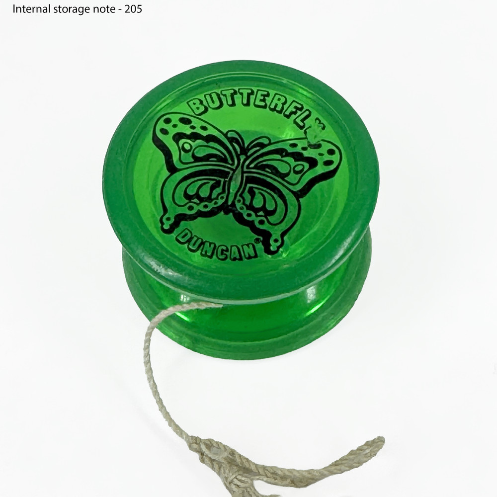 Duncan Butterfly Yo-Yo Translucent Green Classic Toy