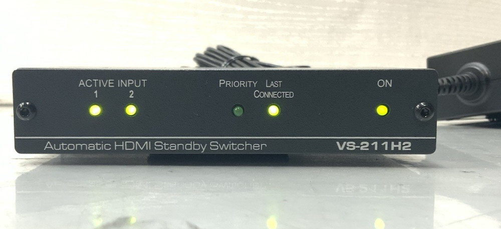 Kramer DigiTOOLS Automatic HDMI Standby Switcher w/ Power Adapter | VS-211H2