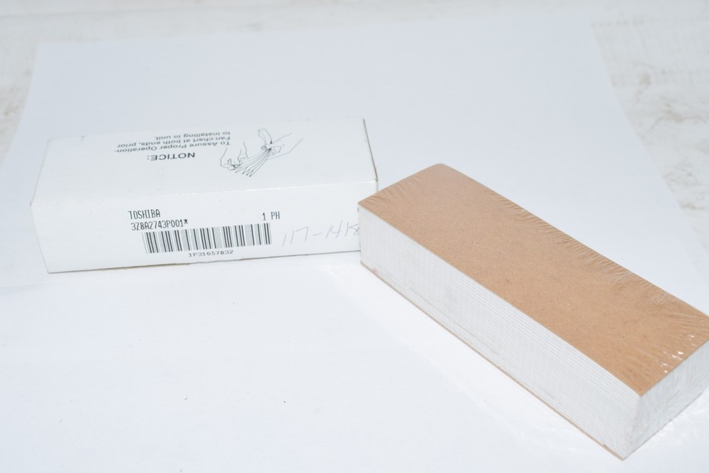 NEW TOSHIBA 3Z8A2743P001 Folded Chart