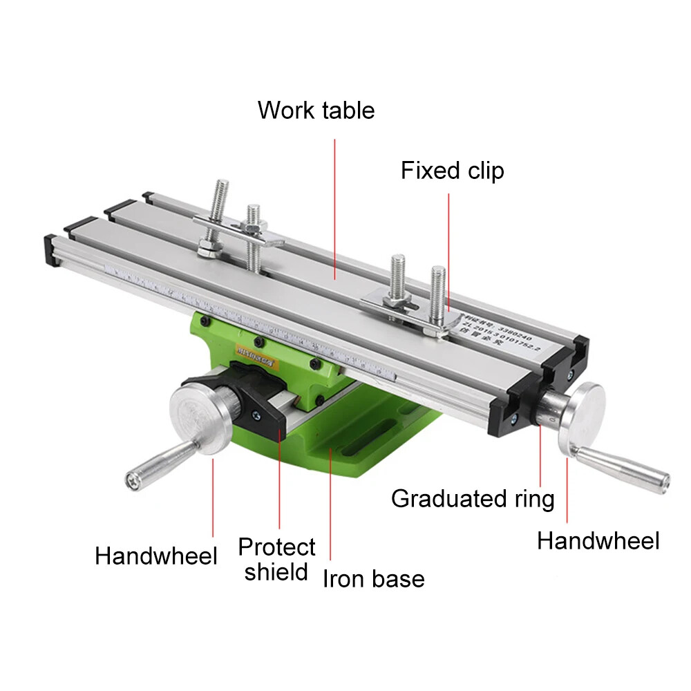 Precision Router Table Milling Machine Bench Drill Vise Fixture Table Workbench