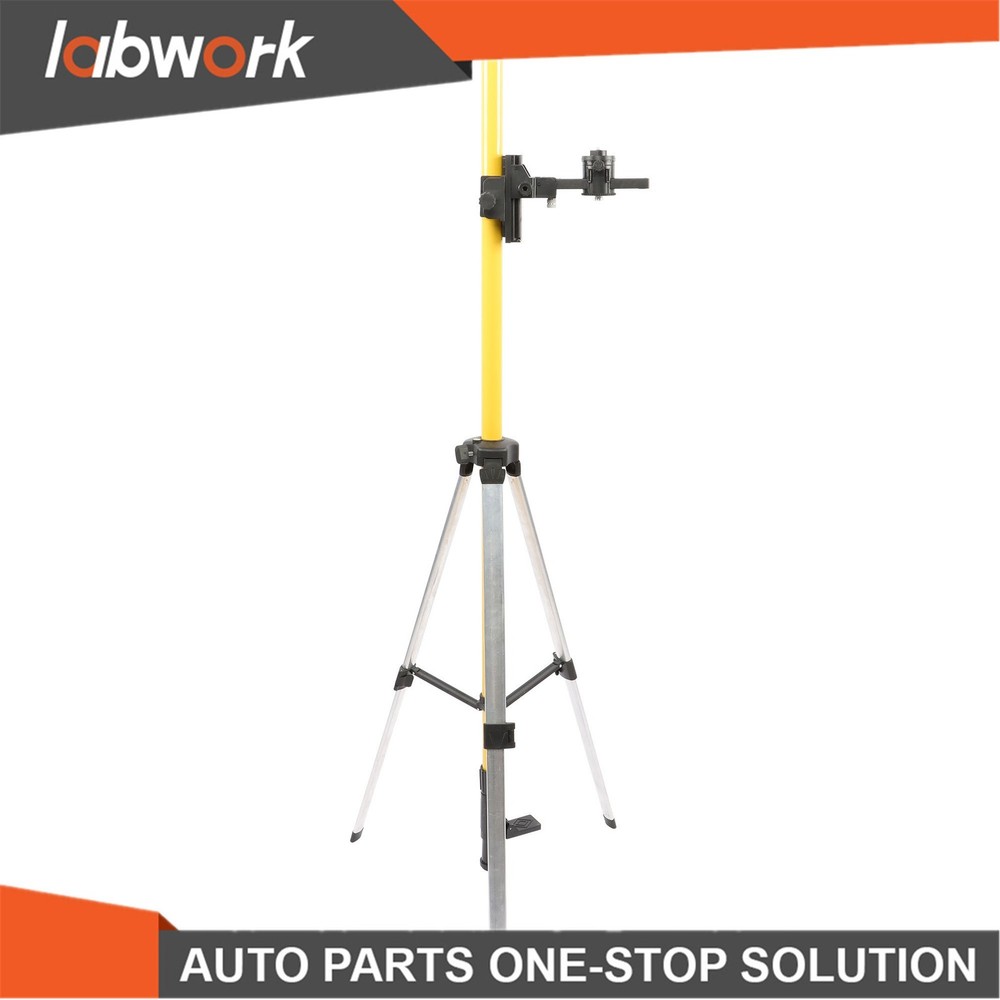 Labwork 12 Ft Laser Level Pole with Tripod Adjustable Telescoping Laser Pole