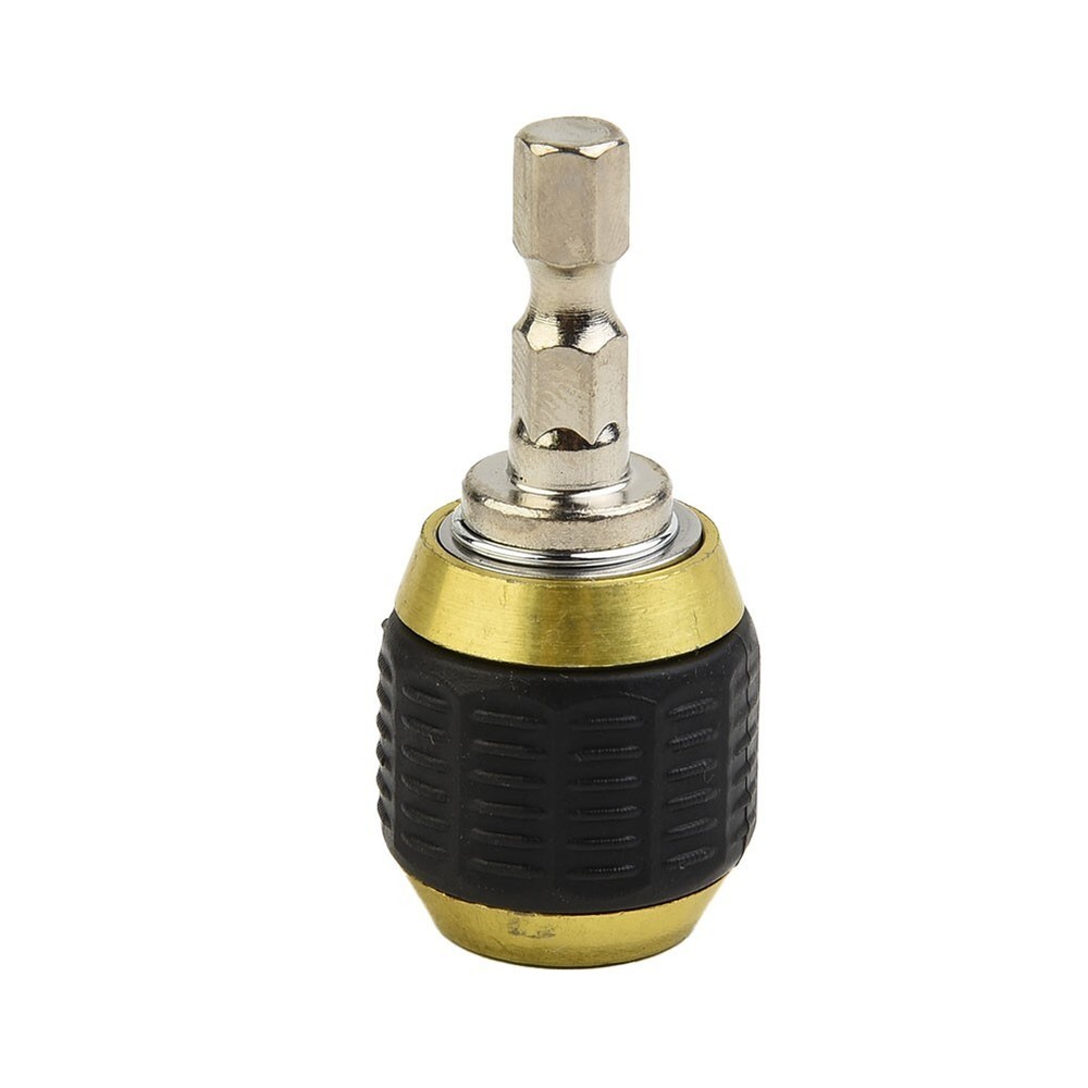 50mm 1/4 In Hex Handle Quick Coupling Drill Bit Quick Change Adapter Converter