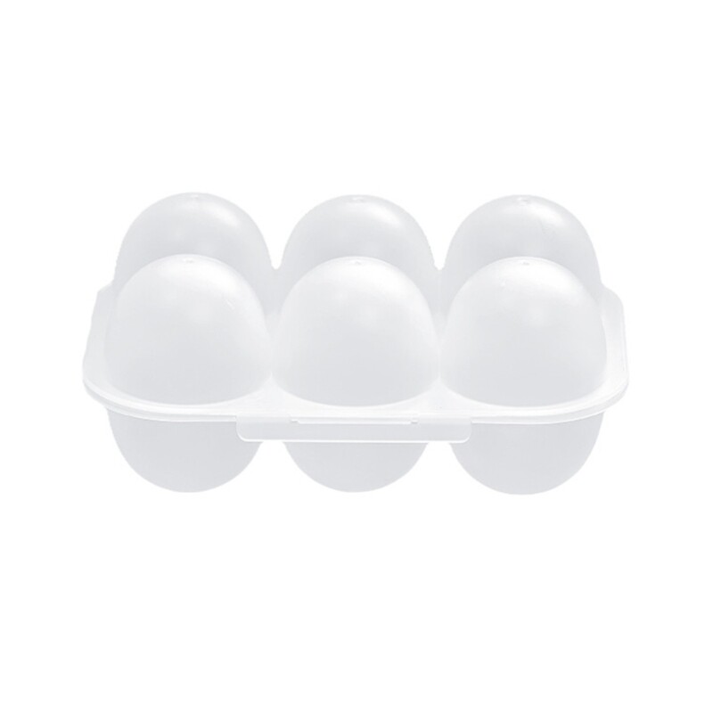 Lid Protect 6 Eggs Storage Container Kitchen Eggs Organizers Portable