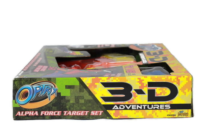 Imperial Toy 2010 Optrix 3 D Adventures Alpha Force Target Set