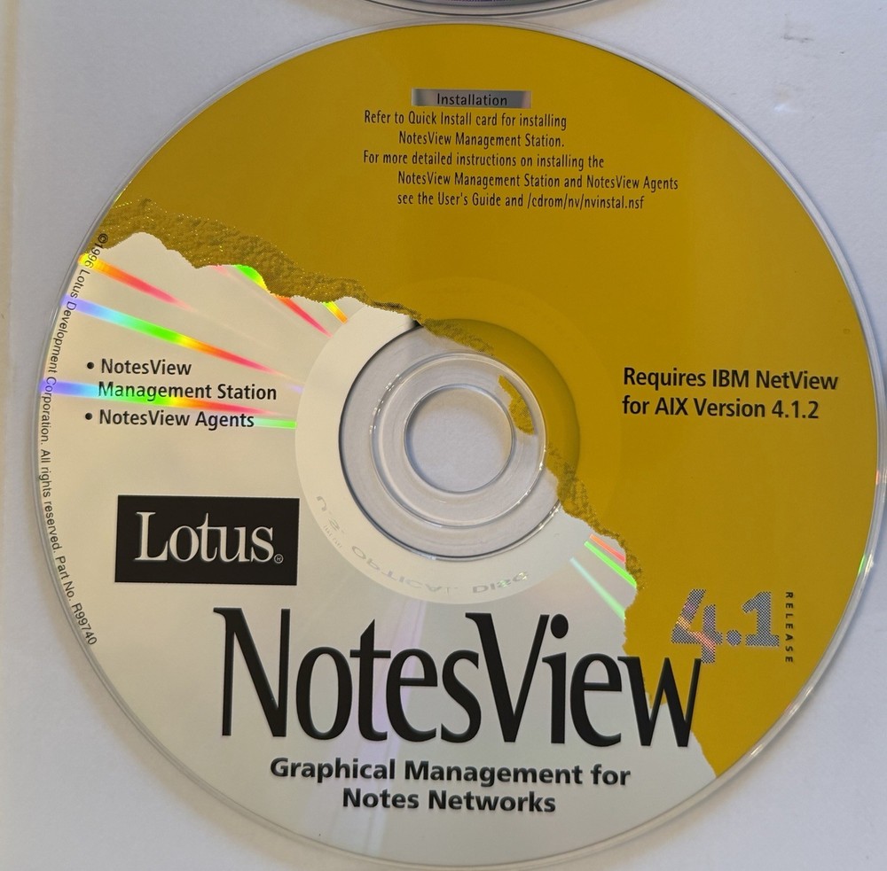 Vintage Lotus Notes CD Lot - 22 CDs from Business Partner Program