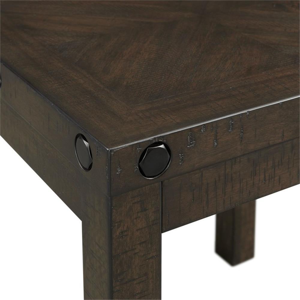 Bowery Hill Contemporary End Table with USB