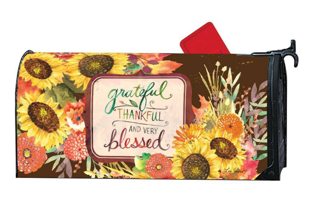 MailWraps - Mailbox Cover - Grateful Bouquet