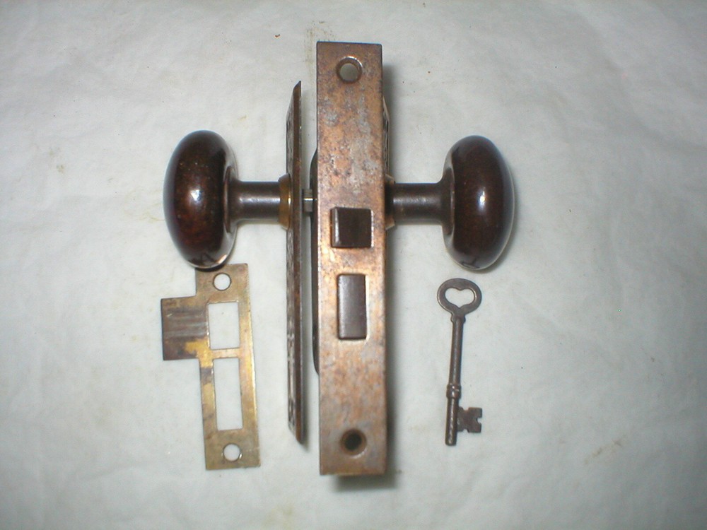 Antique Victorian Era Door Hardware