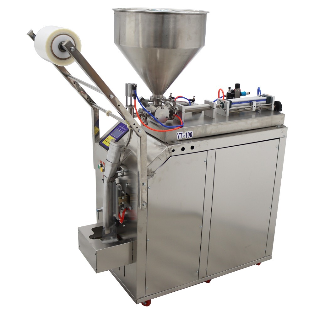 Automatic Quantitative Paste Liquid Filling Packaging Sealing Machine 10-100ml