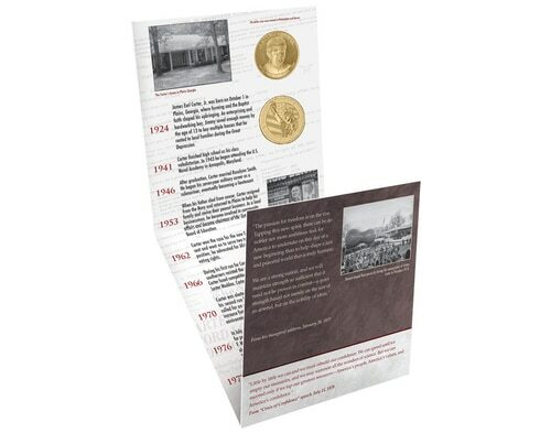 James Earl "Jimmy" Carter Presidential Commemorative Coin Collection