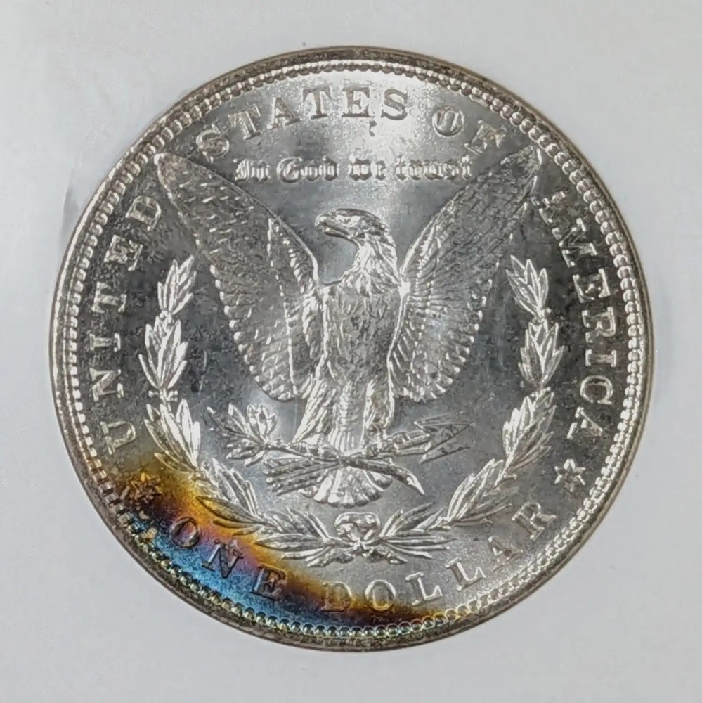 1886 Morgan Silver Dollar NGC MS-63