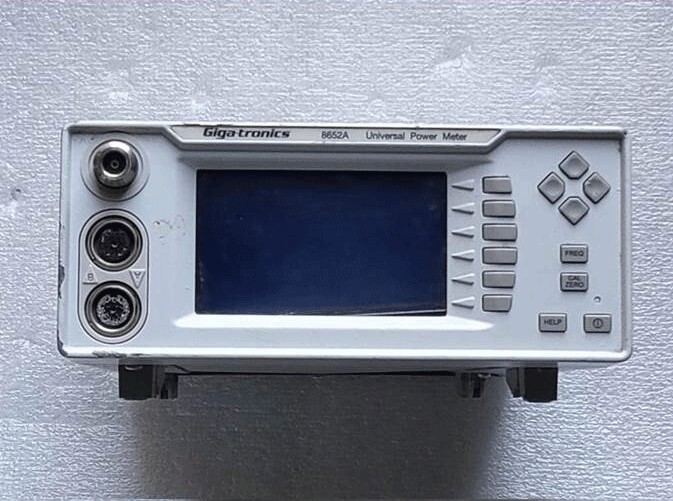 8652A GIGA-TRONICS UNIVERSAL POWER METER  OPTION .12 CODE 25 as-is