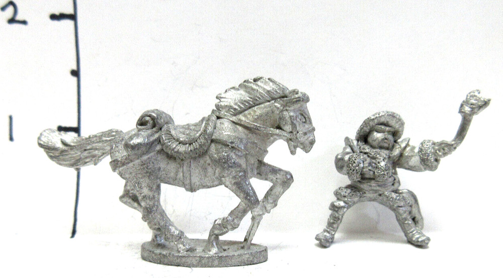 D&D AD&D Grenadier 1991 Mounted Mongol?