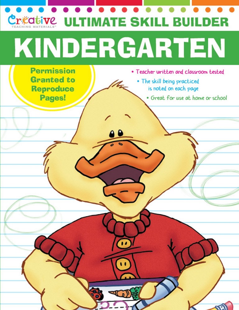 NEW 320pg Ultimate Skill Builder - Kindergarten - Workbook Educational Learning