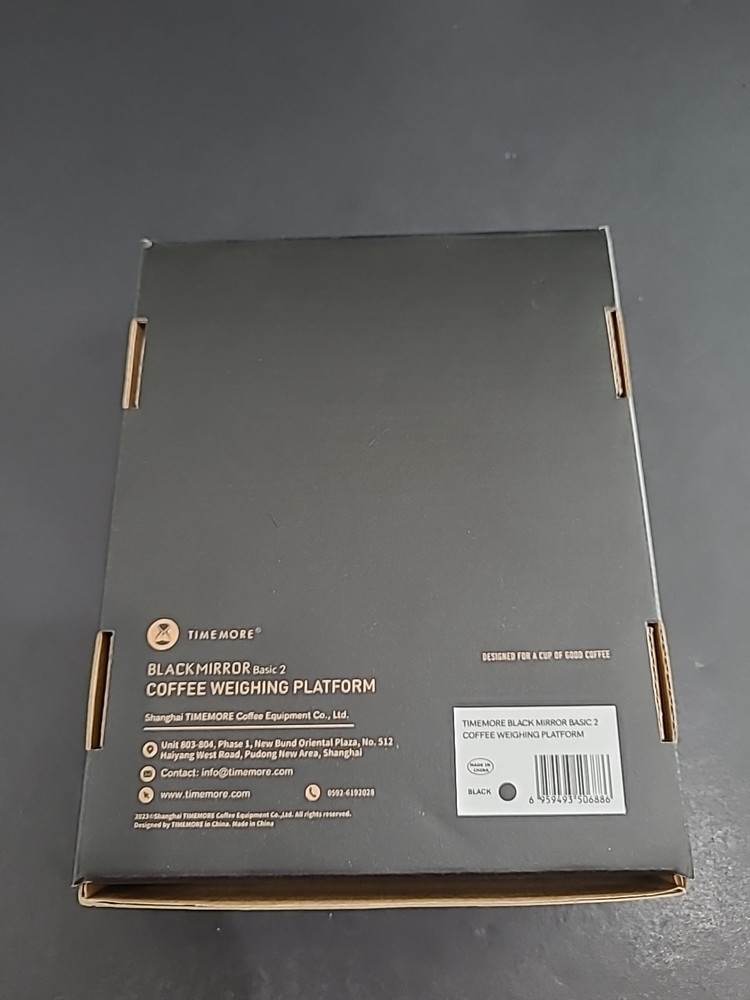 Timemore Black Mirror Basic + Coffee Espresso Weighing Platform Scale NEW Tes006