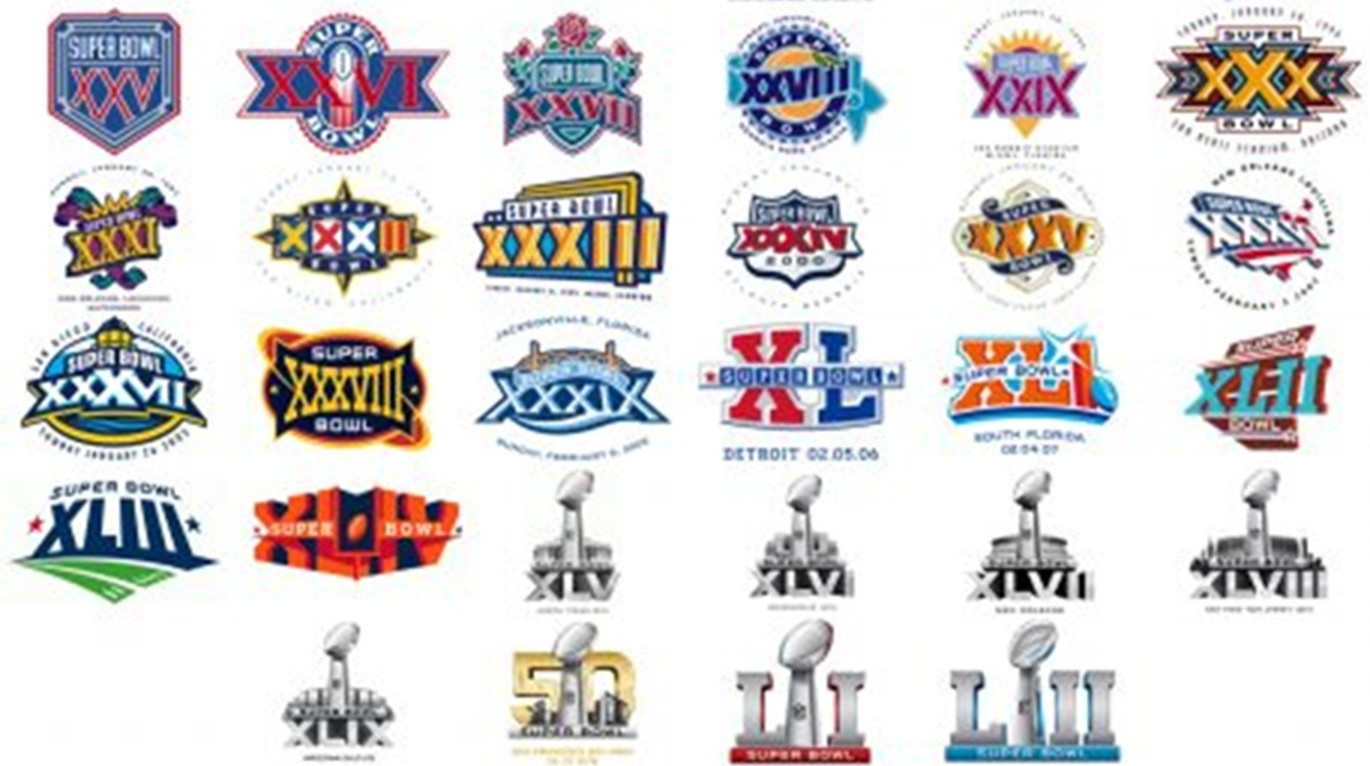 Previous Years of iron/sew-on SUPER BOWL LOGO PATCH: YOUR PICK OF ANY ⭐ONE⭐