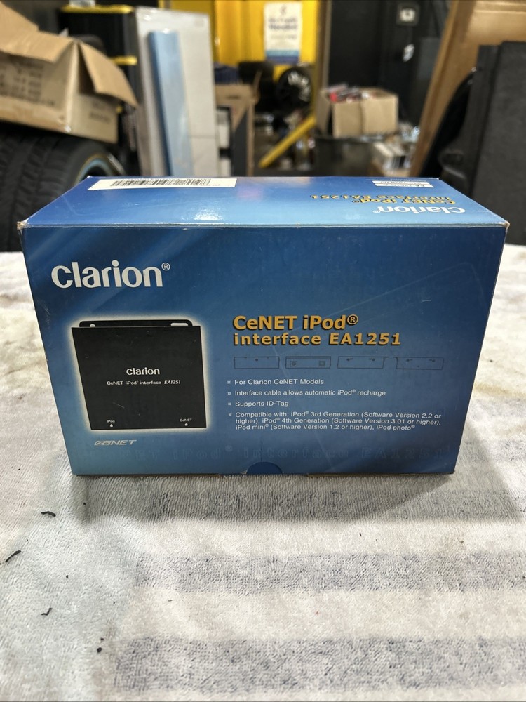 Clarion CeNET iPod interface EA1251