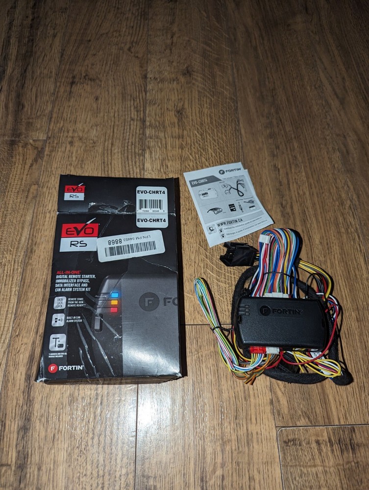 FORTIN EVOCHRT4 Stand-Alone Add-On Remote Start Car Starter System