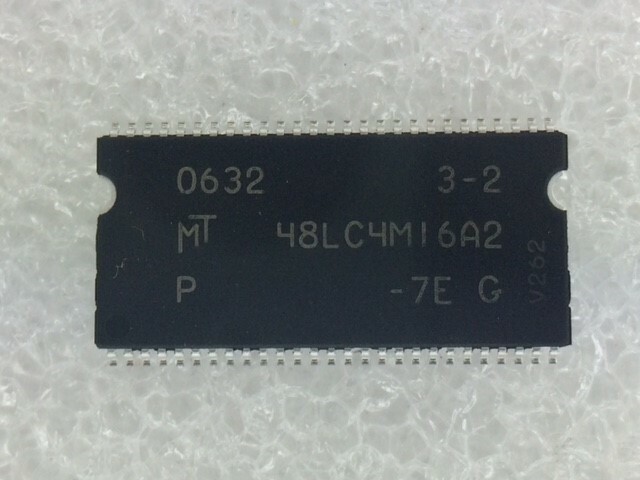 MT48LC4M16A2P-7E MICRON IC DRAM 64M PARALLEL 54TSOP 2 PIECES
