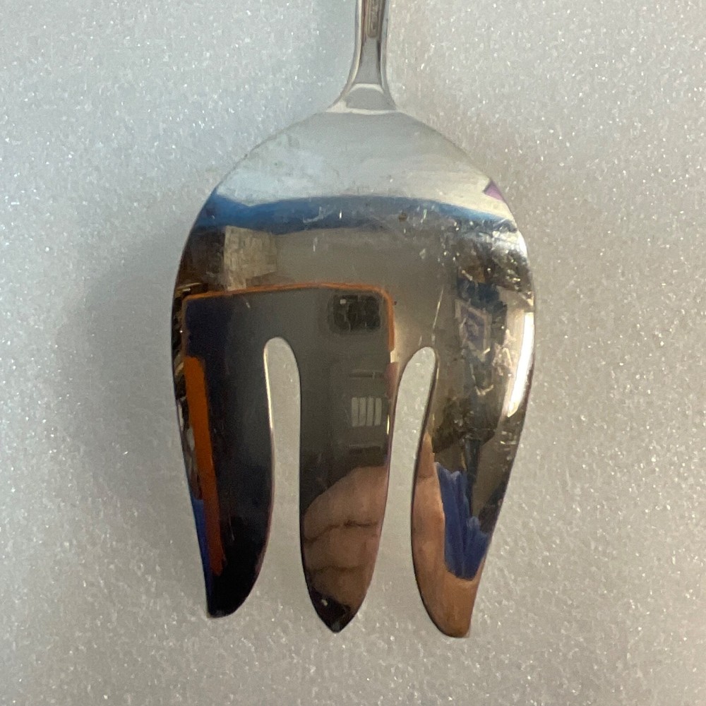 International Deep Silver Silverplate Serving Fork 8.75” KitchenGnu