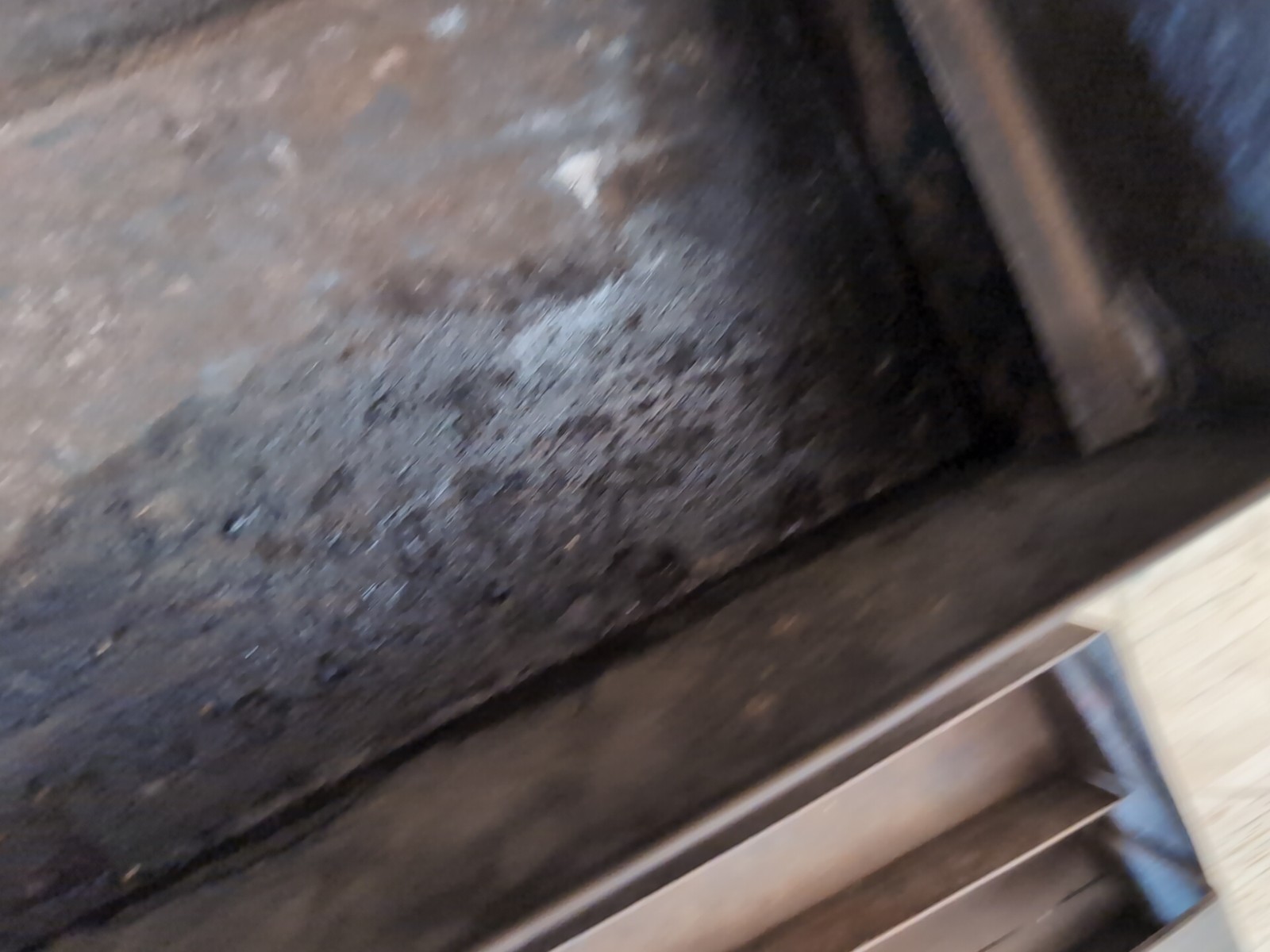 1930s Western Giant Tools Western Auto Supply Tool Box w/ Tray Leather Handle