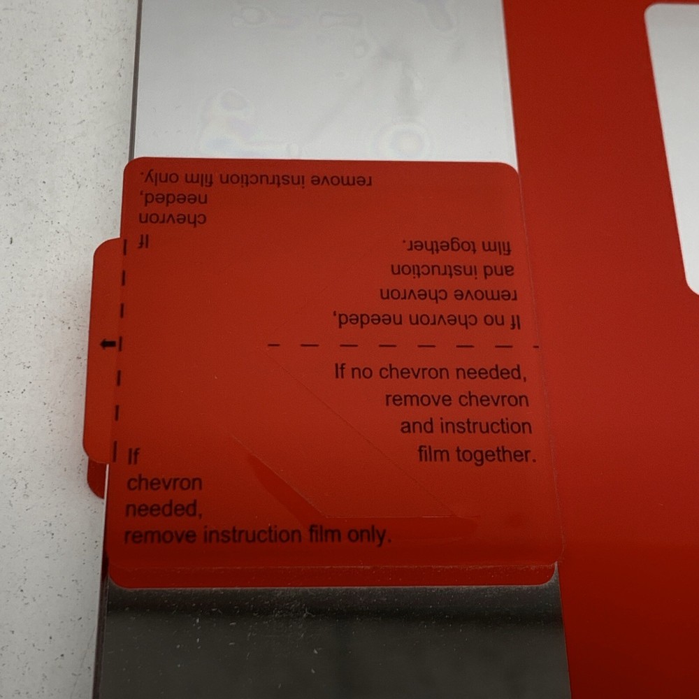 Emergi-Lite RED Edge Lit Mirror Replacement 6" Panel for PNG6 Exit Sign