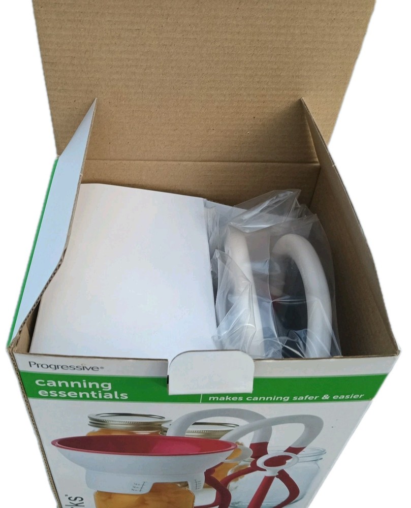 Progressive Canning Essentials Kit 3 Piece Set New Open Box