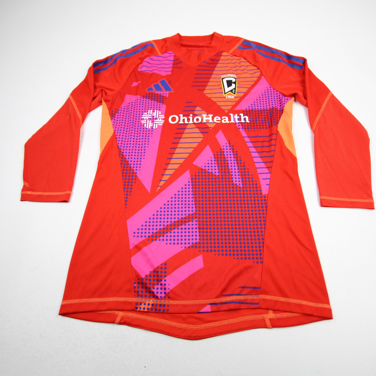 Columbus Crew adidas Practice Jersey - Soccer Men's Red Used