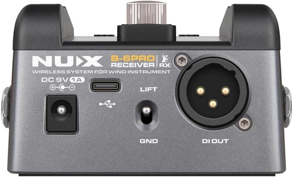 NUX B-6 Pro Wireless Microphone System for Saxophone/Brass/Wind Instruments
